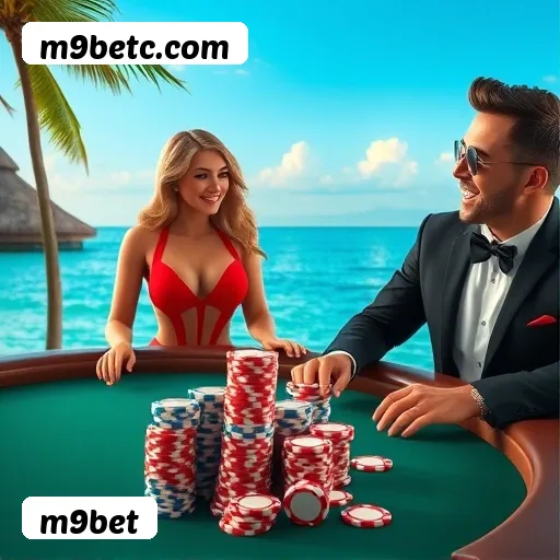 App m9bet.com Mobile - Interface Premium com Apostas Esportivas, Cassino Online e Saques PIX em 2 Minutos